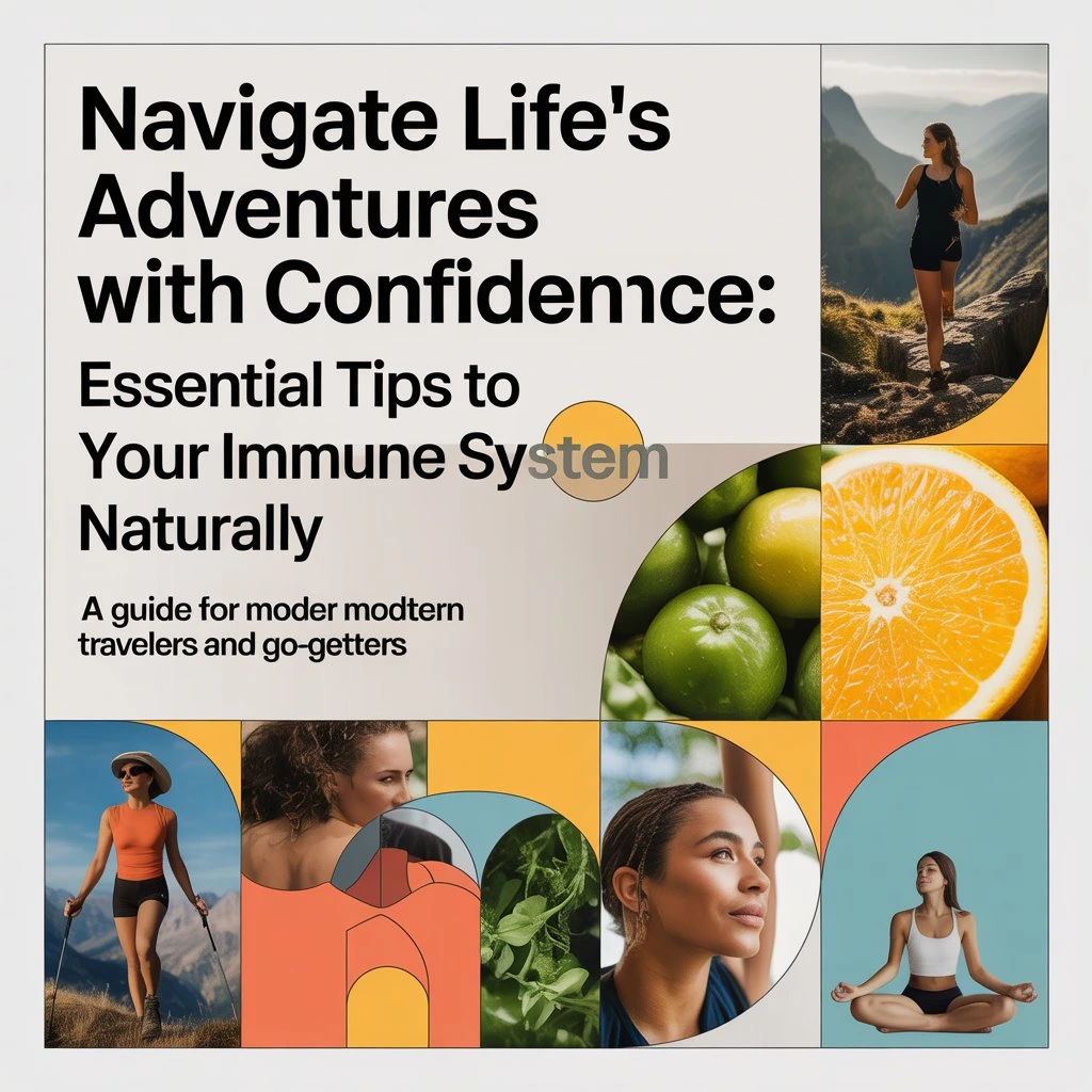 Navigate Life’s Adventures with Confidence Essential Tips to Boost Your Immune System Naturally – A Guide for Modern Travelers and Go-Getters photo 1