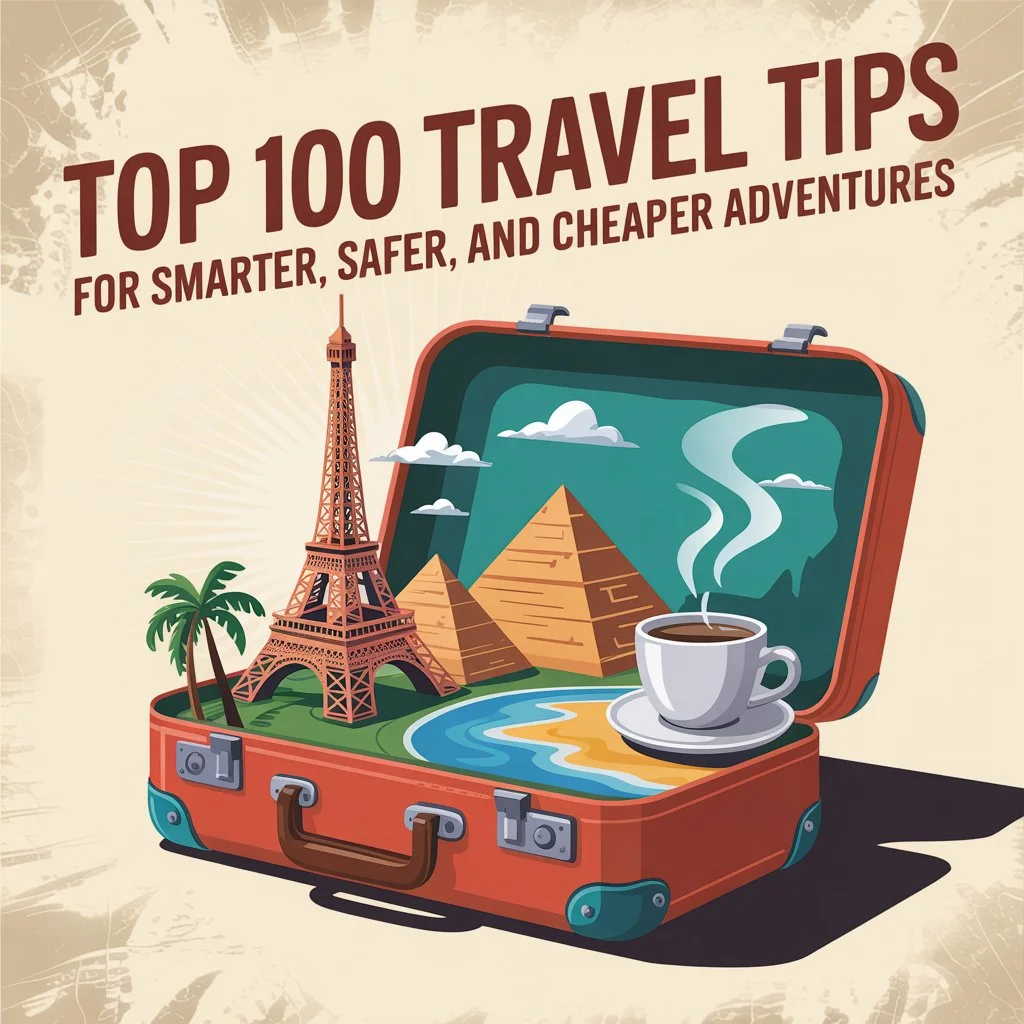 Top 100 Travel Tips for Smarter, Safer, and Cheaper Adventures 1