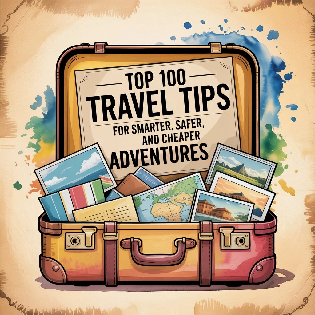 Top 100 Travel Tips for Smarter, Safer, and Cheaper Adventures 2