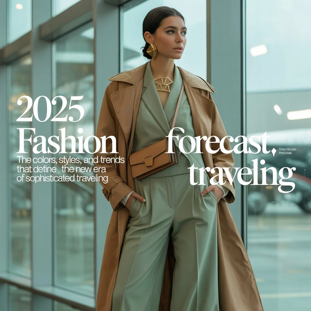 2025 Fashion Forecast The Colors, Styles, and Trends That Define the New Era of Sophisticated Traveling photo 2