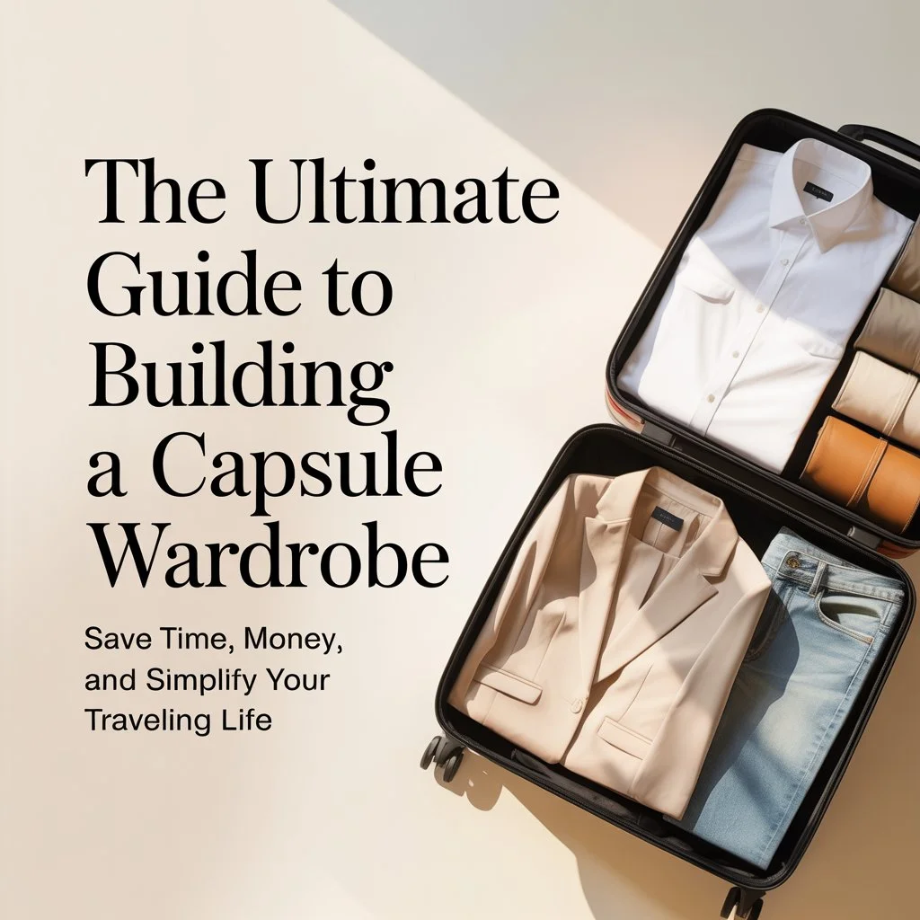 The Ultimate Guide to Building a Capsule Wardrobe: Save Time, Money, and Simplify Your Traveling Life
