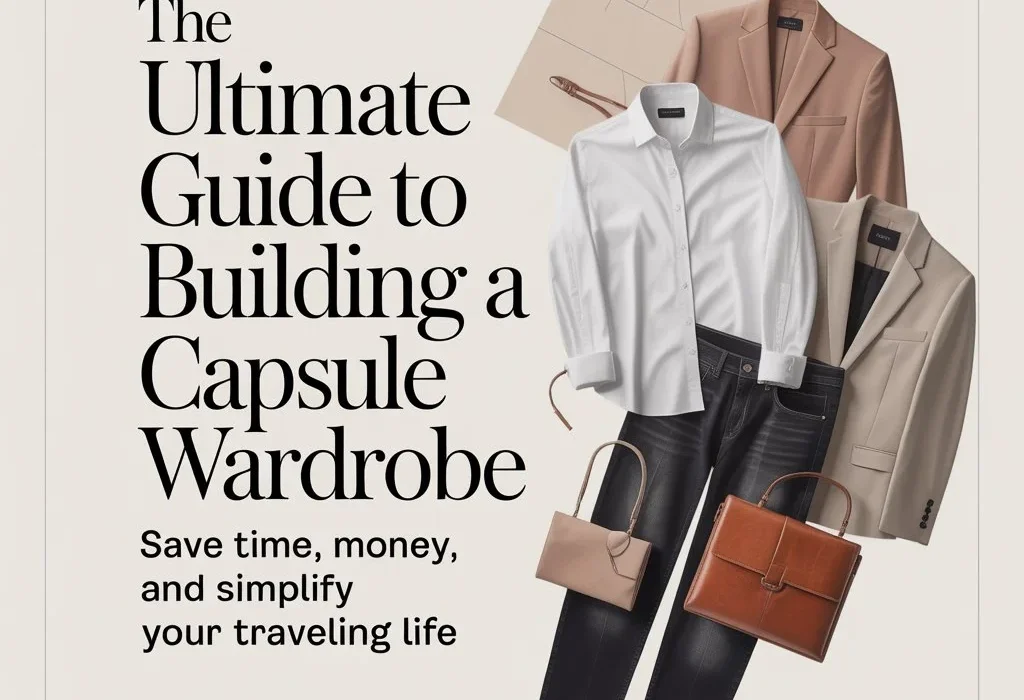 The Ultimate Guide to Building a Capsule Wardrobe: Save Time, Money, and Simplify Your Traveling Life