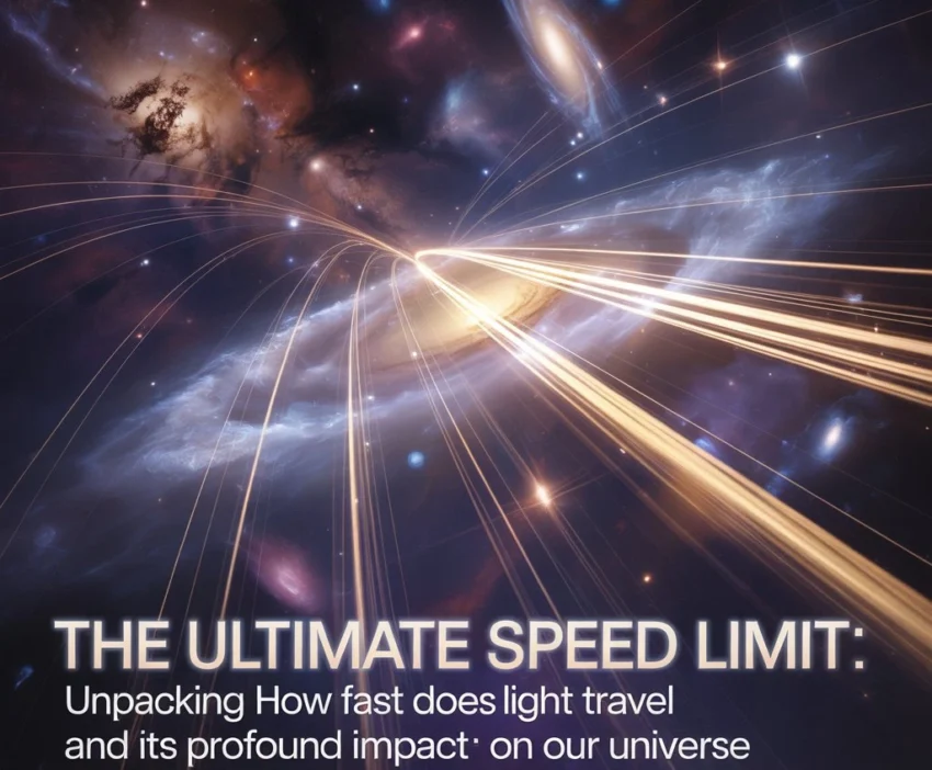 The Ultimate Speed Limit Unpacking How Fast Does Light Travel and Its Profound Impact on Our Universe PHOTO 2