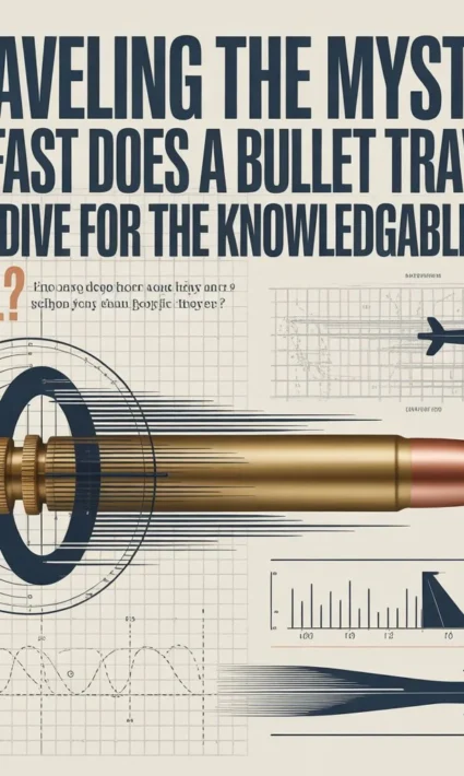 Unraveling the Mystery How Fast Does a Bullet Travel A Deep Dive for the Knowledgeable Traveler PHOTO 1