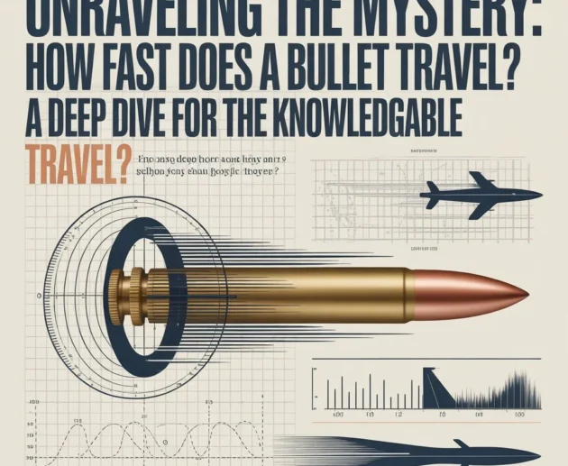 Unraveling the Mystery How Fast Does a Bullet Travel A Deep Dive for the Knowledgeable Traveler PHOTO 1