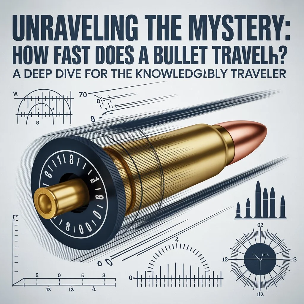 Unraveling the Mystery How Fast Does a Bullet Travel A Deep Dive for the Knowledgeable Traveler PHOTO 2