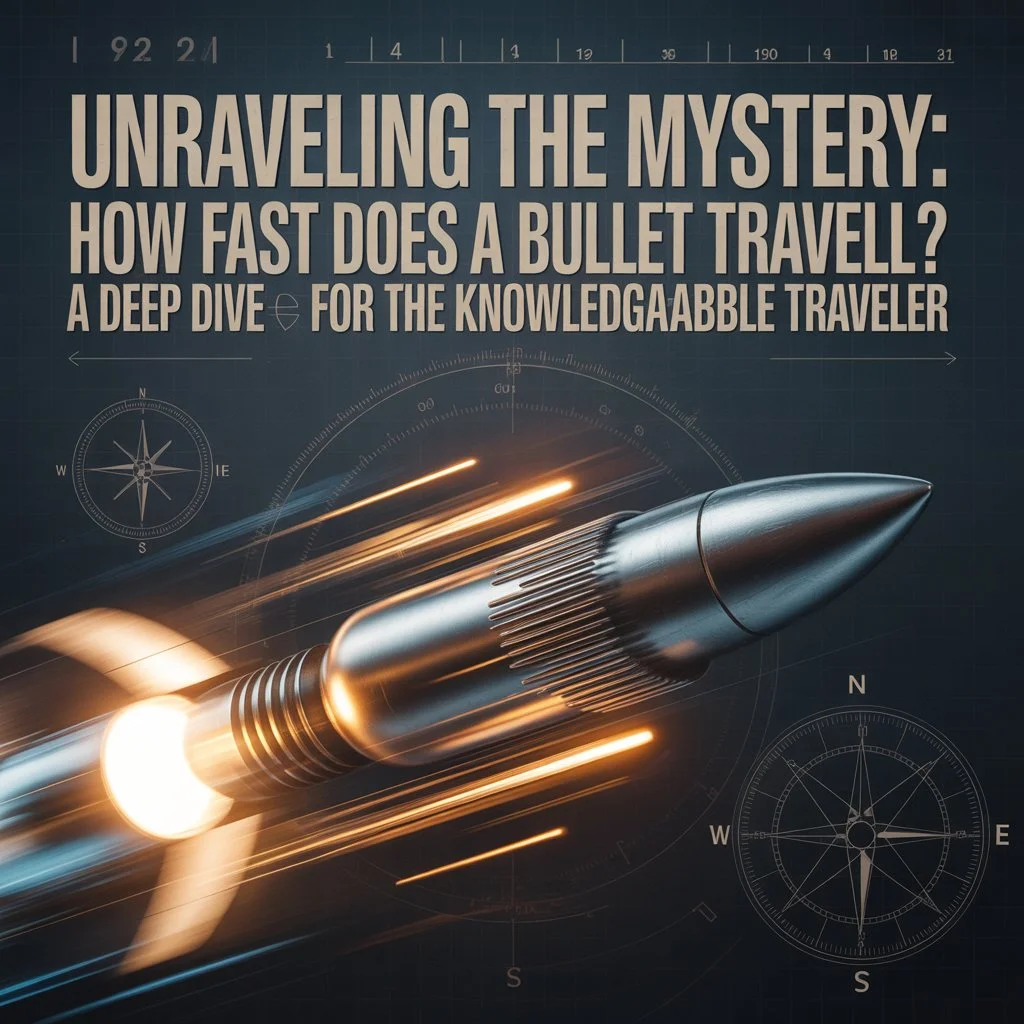 Unraveling the Mystery How Fast Does a Bullet Travel A Deep Dive for the Knowledgeable Traveler PHOTO 4